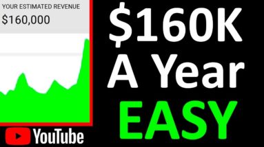 How to Make Money on YouTube Without Making Videos ($160K a Year)