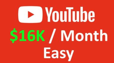 How to Make Money on YouTube Without Making Videos ($16K a Month)