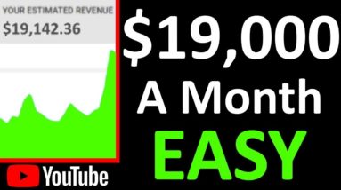 How to Make Money on YouTube Without Making Videos ($19K a Month)