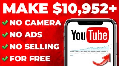 Earn $10,952+ Using YouTube WITHOUT UPLOADING Videos! (No Selling - Passive Income)