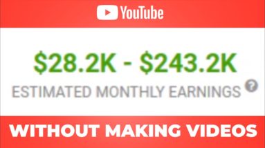 Earn $28,000 on YouTube Without Making Videos (Passive Income)