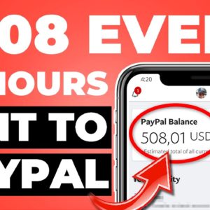 EARN $508 Every 24 Hours Right NOW! [Fast PAYPAL Money]