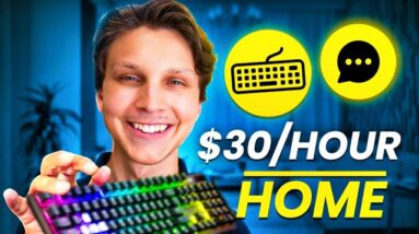 Make $30 Per Hour With Typing Jobs From Home | No Experience Needed